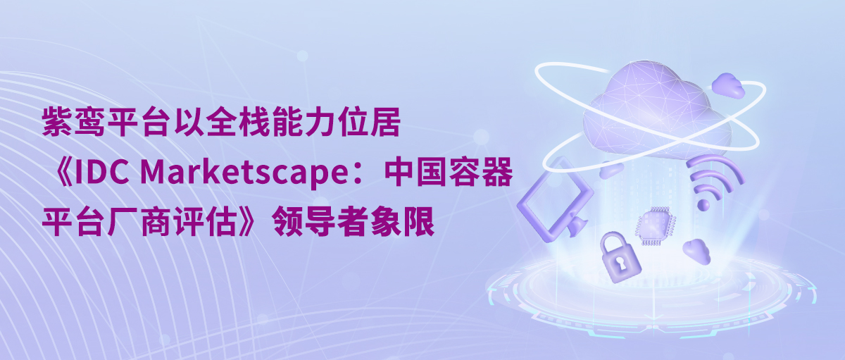 智启新机 云创未来｜紫光云位居2024年IDC MarketScape中国容器平台厂商评估领导者象限